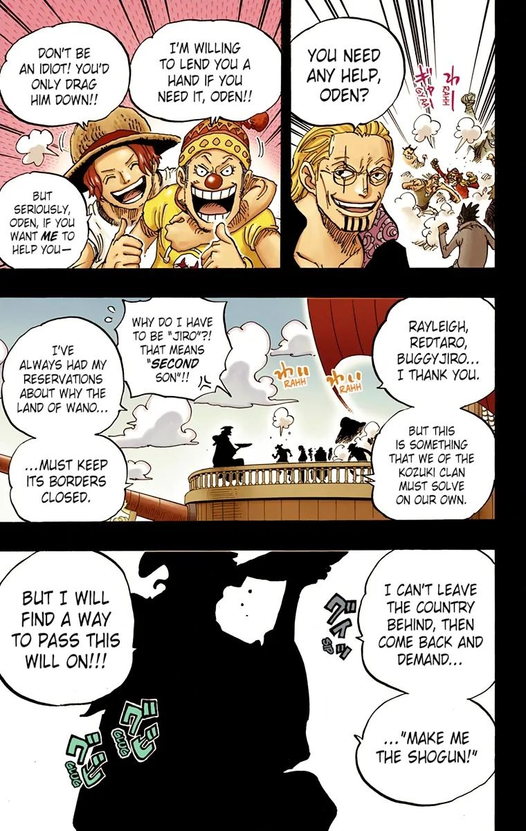 One Piece (Official Colored) Chapter 958 page 3 - 