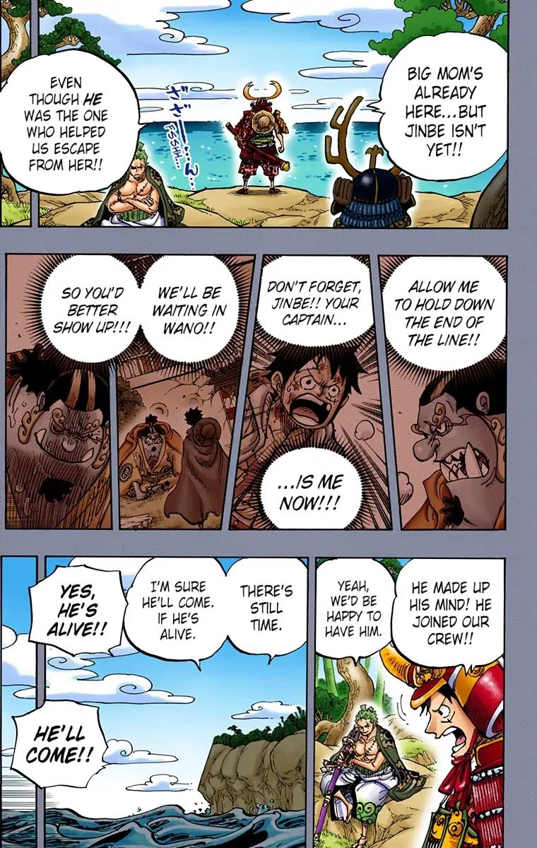 One Piece (Official Colored) Chapter 959 page 7 - 
