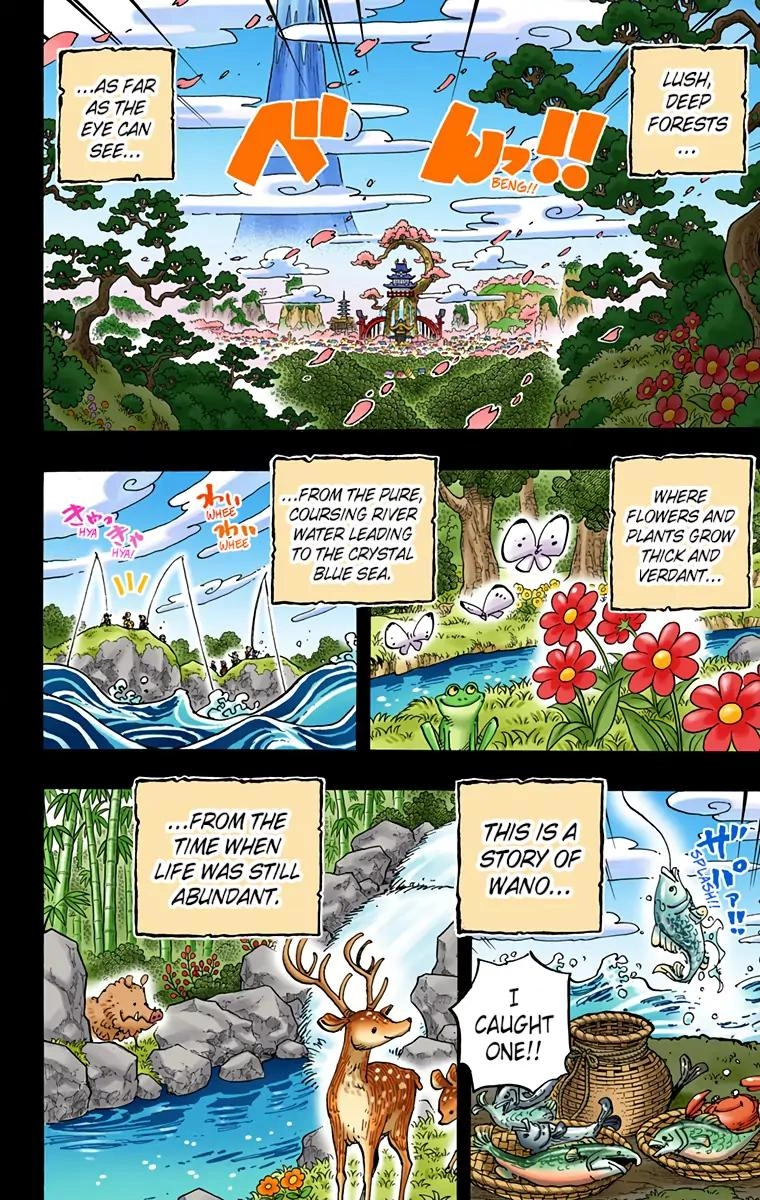 One Piece (Official Colored) Chapter 960 page 2 - 