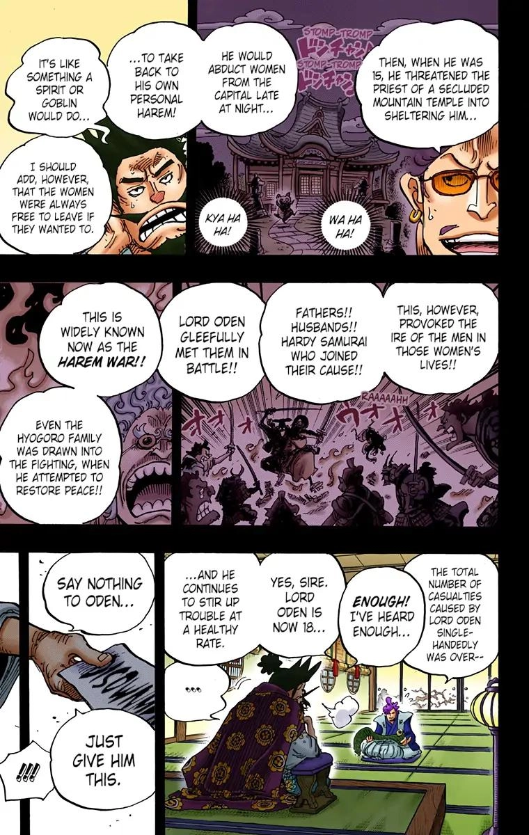One Piece (Official Colored) Chapter 960 page 9 - 
