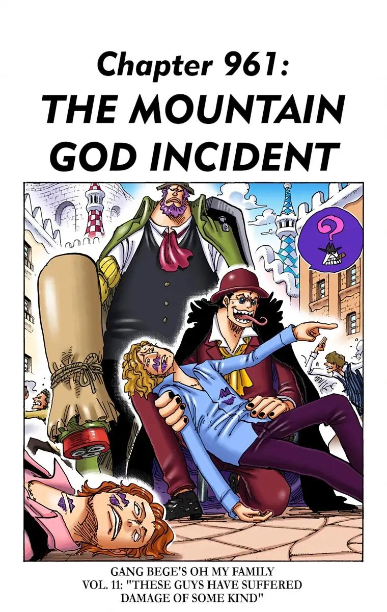 One Piece (Official Colored) Chapter 961 page 1 - 