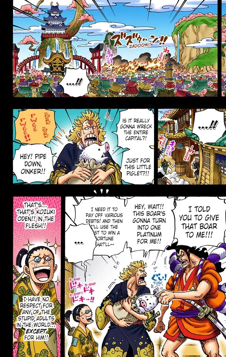 One Piece (Official Colored) Chapter 961 page 2 - 