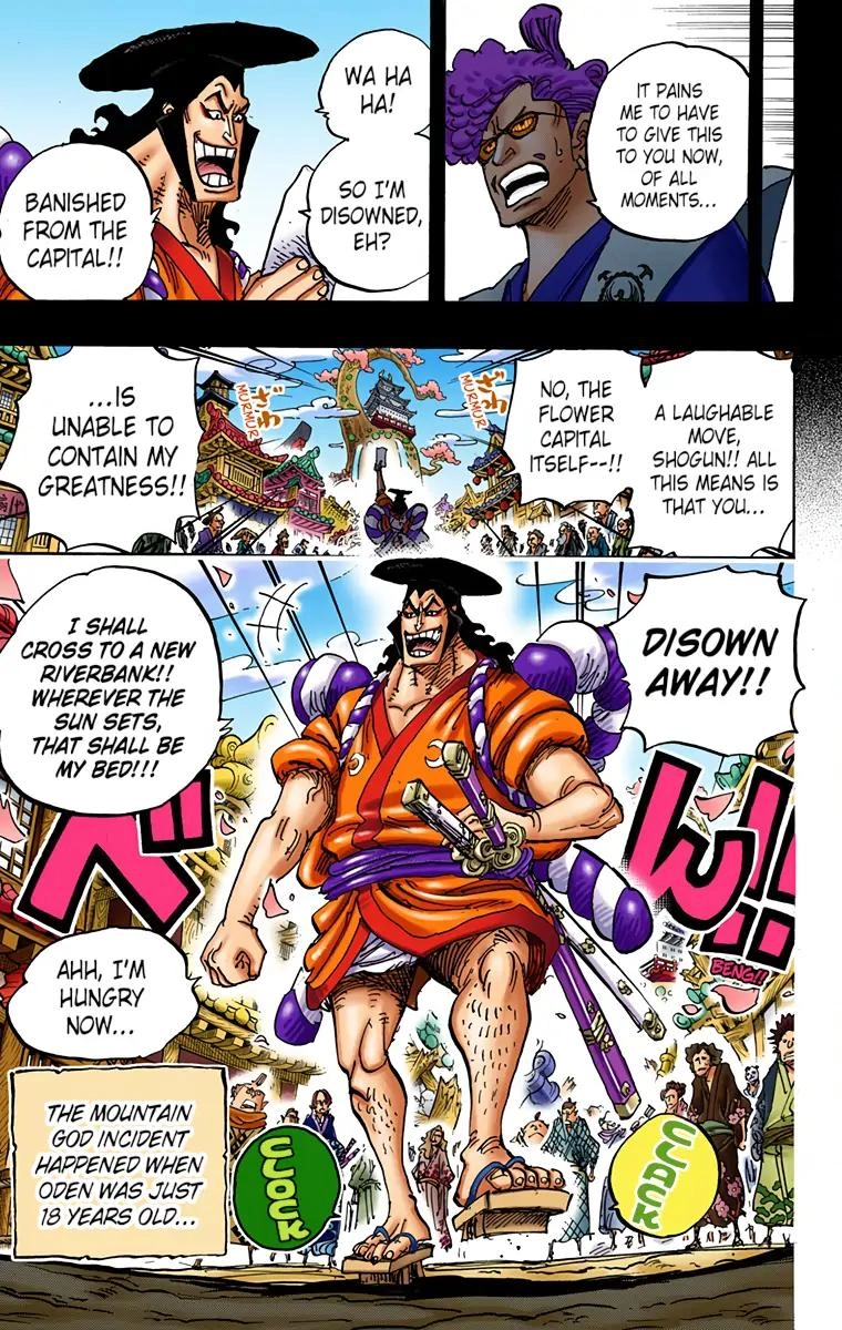 One Piece (Official Colored) Chapter 961 page 13 - 