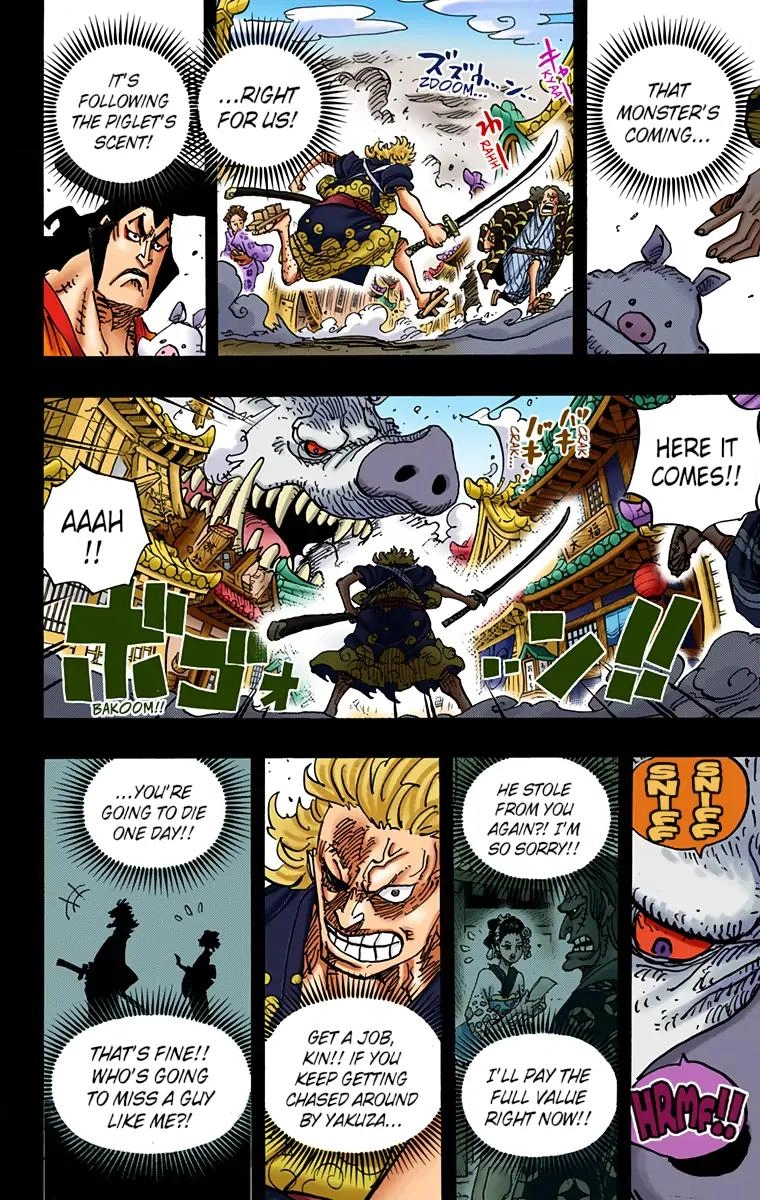 One Piece (Official Colored) Chapter 961 page 6 - 