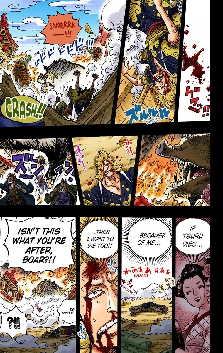One Piece (Official Colored) Chapter 961 page 9 - 