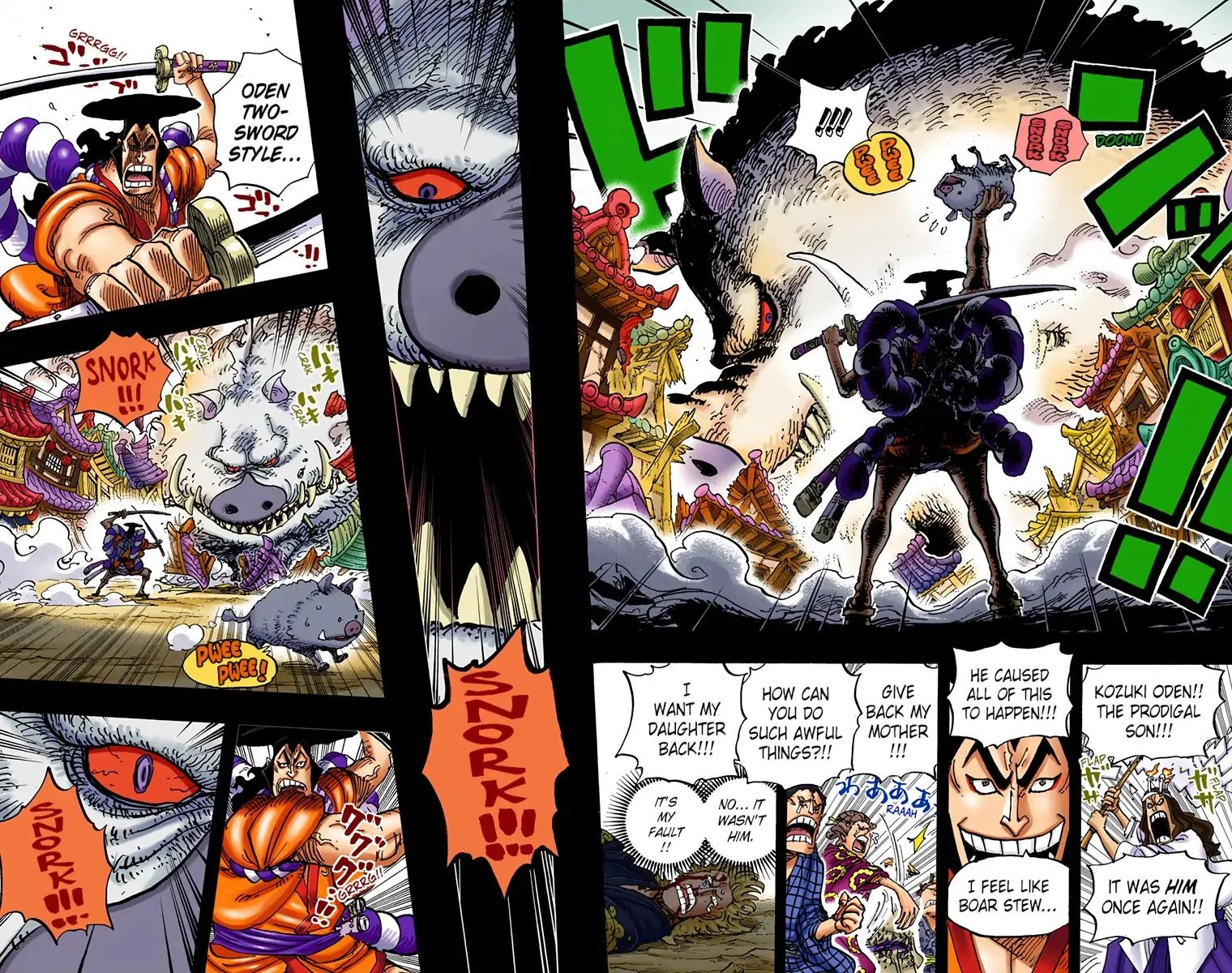 One Piece (Official Colored) Chapter 961 page 10 - 