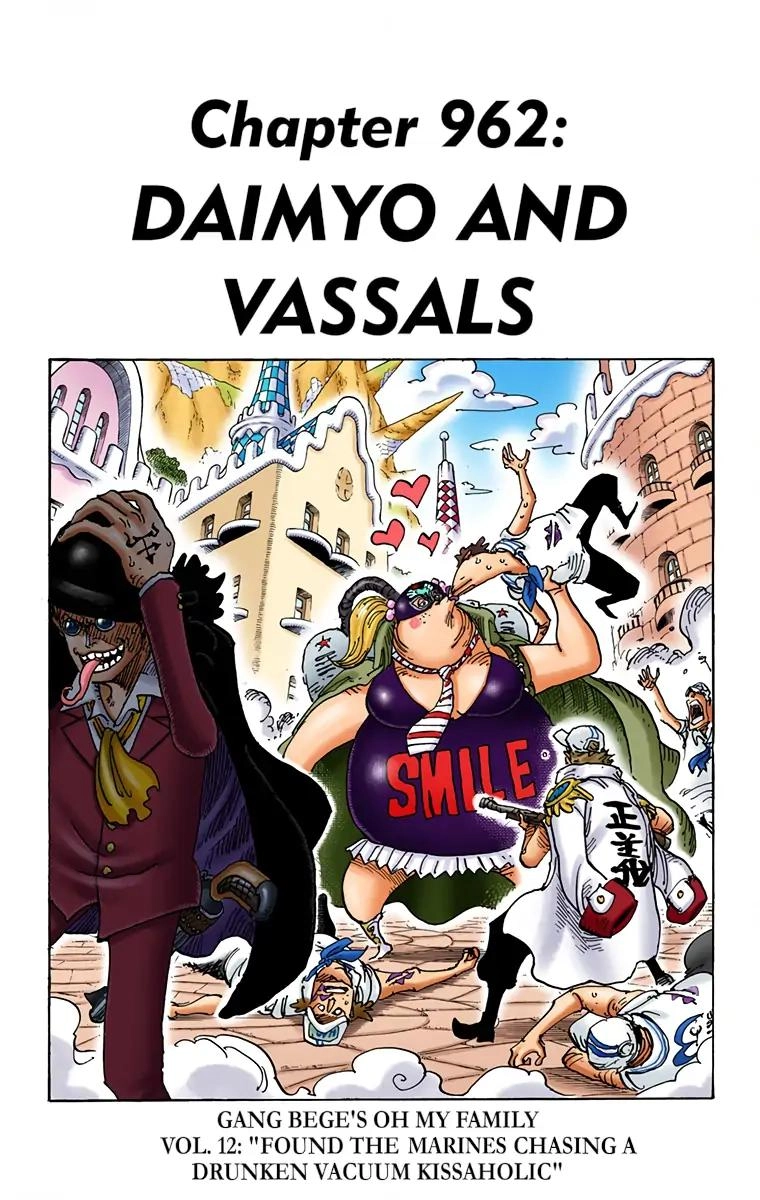 One Piece (Official Colored) Chapter 962 page 1 - 