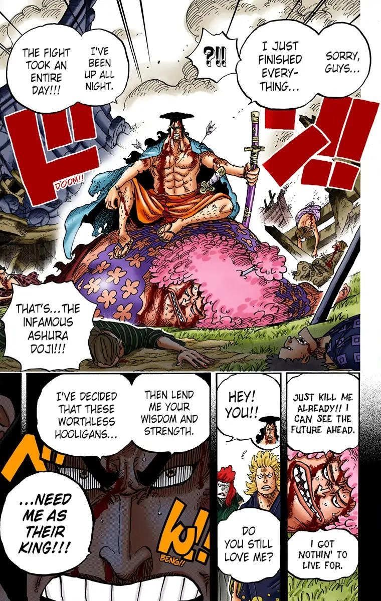 One Piece (Official Colored) Chapter 962 page 9 - 