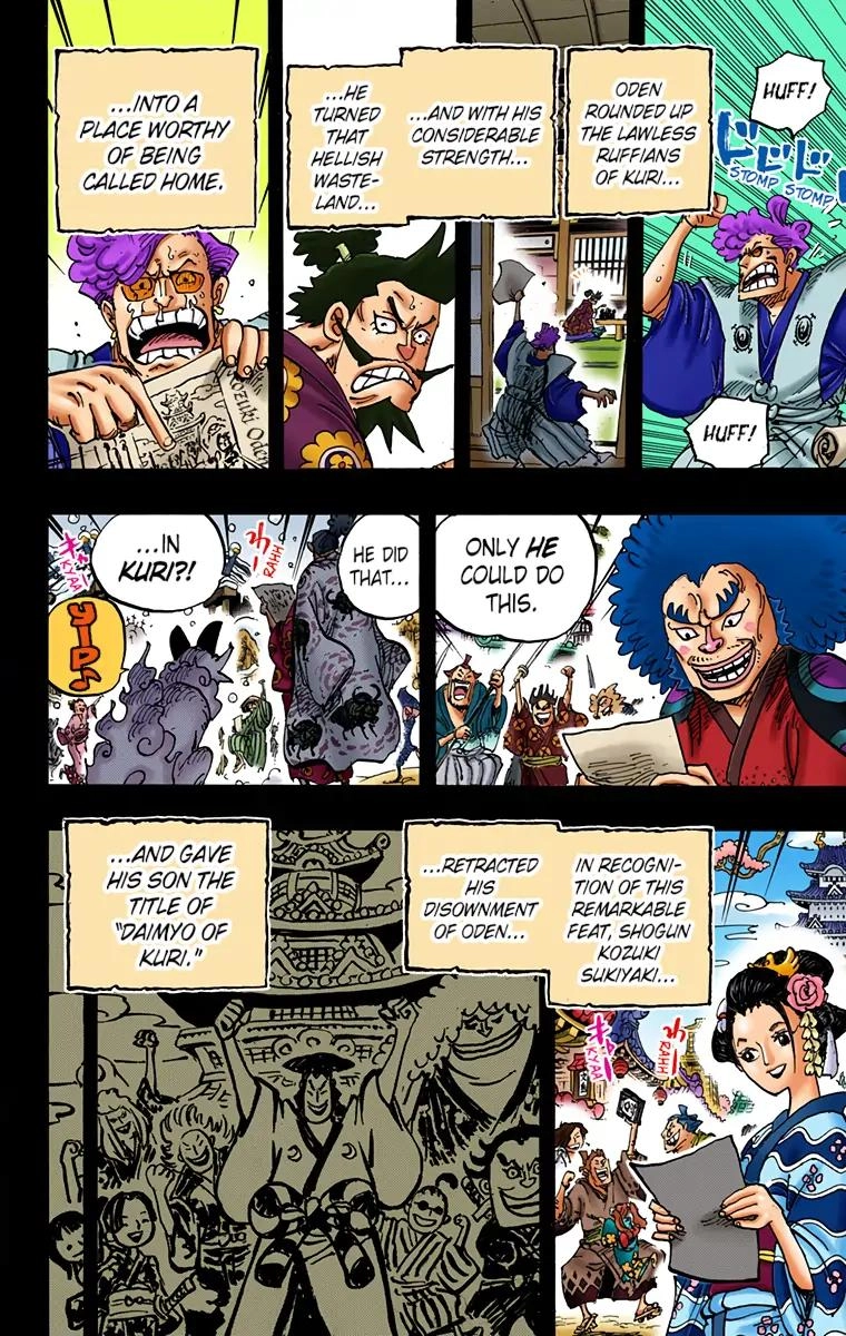 One Piece (Official Colored) Chapter 962 page 10 - 