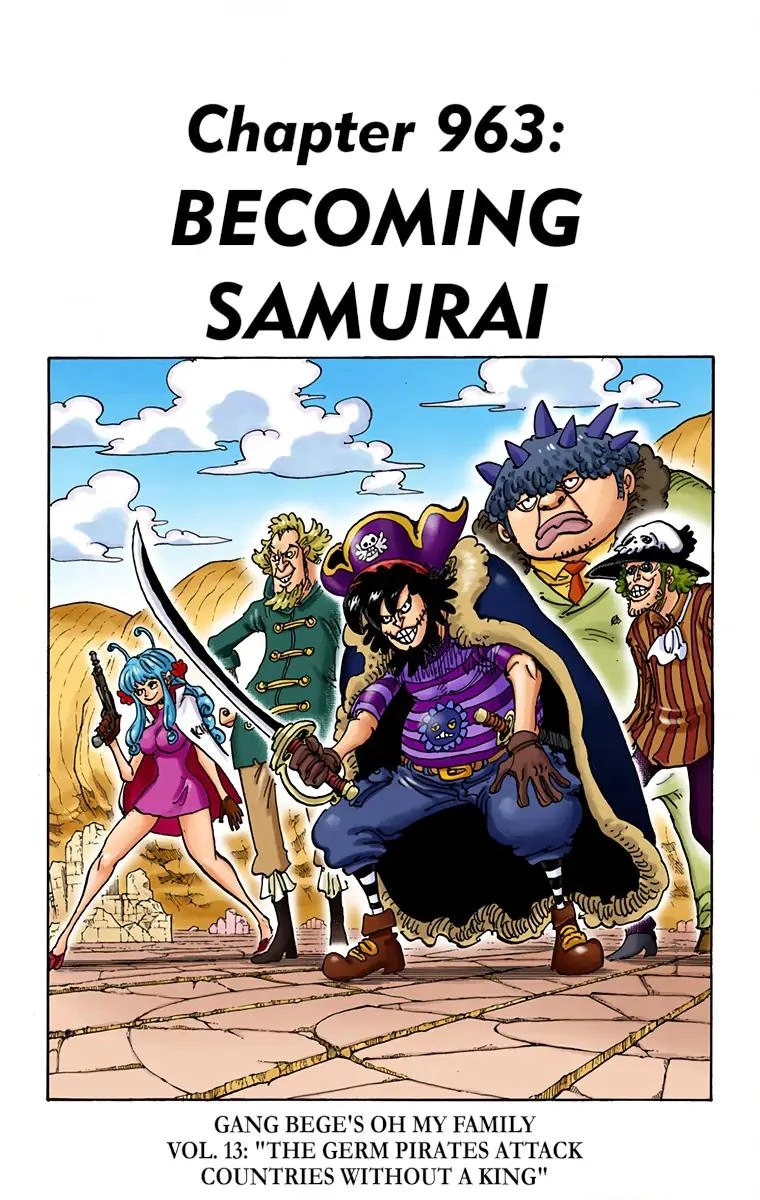 One Piece (Official Colored) Chapter 963 page 1 - 