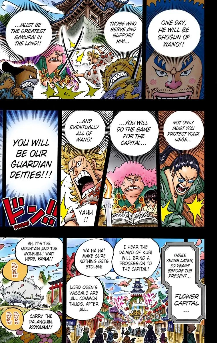 One Piece (Official Colored) Chapter 963 page 11 - 