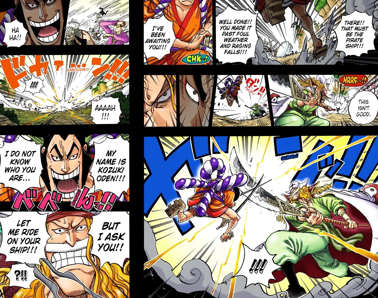 One Piece (Official Colored) Chapter 963 page 14 - 
