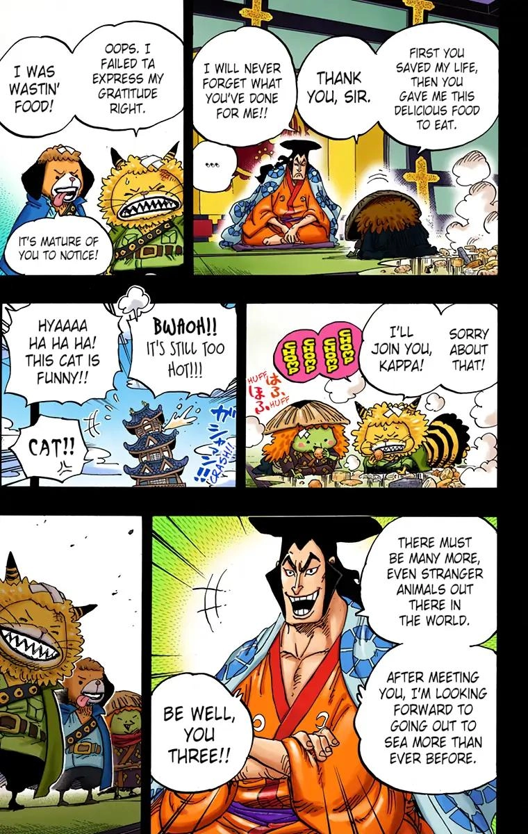 One Piece (Official Colored) Chapter 963 page 7 - 