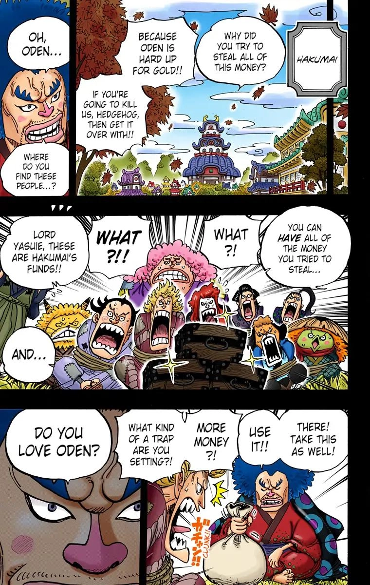 One Piece (Official Colored) Chapter 963 page 9 - 