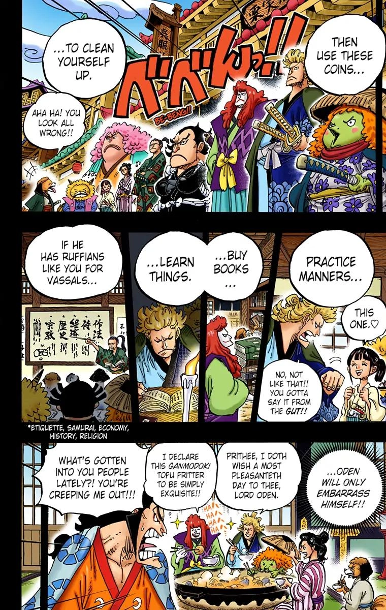 One Piece (Official Colored) Chapter 963 page 10 - 