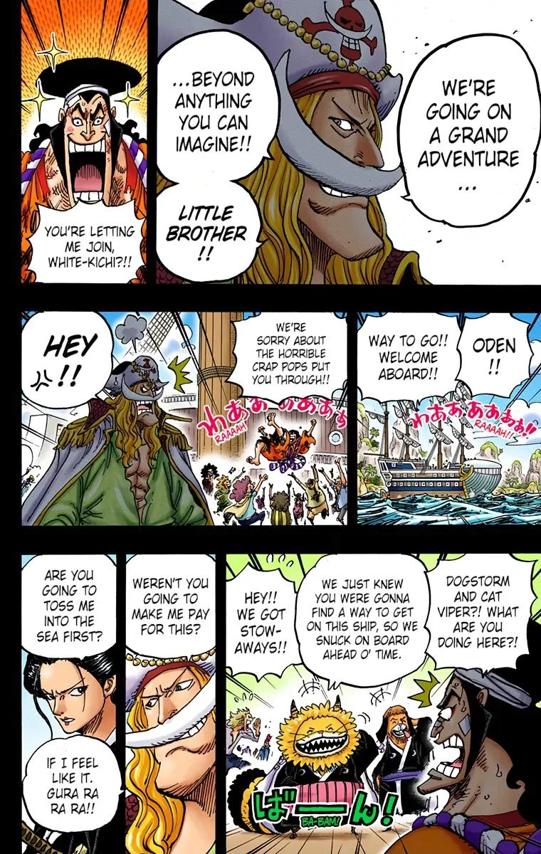 One Piece (Official Colored) Chapter 964 page 14 - 