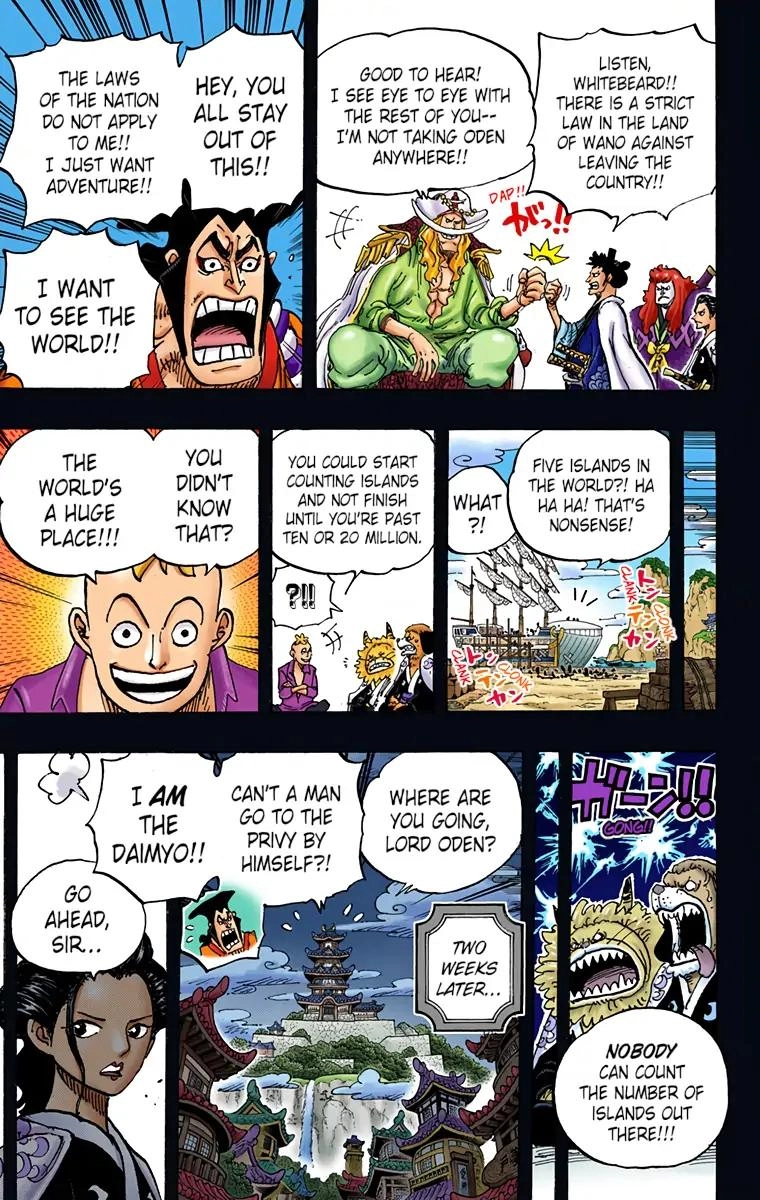 One Piece (Official Colored) Chapter 964 page 3 - 