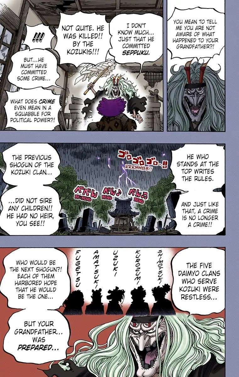 One Piece (Official Colored) Chapter 965 page 15 - 