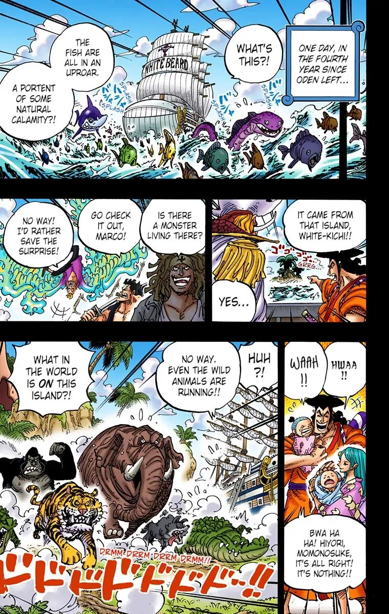 One Piece (Official Colored) Chapter 965 page 21 - 