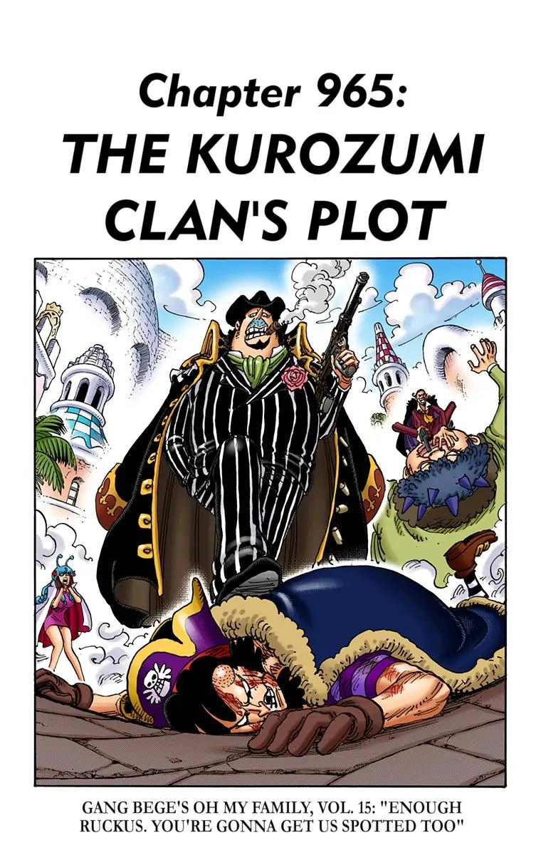 One Piece (Official Colored) Chapter 965 page 7 - 