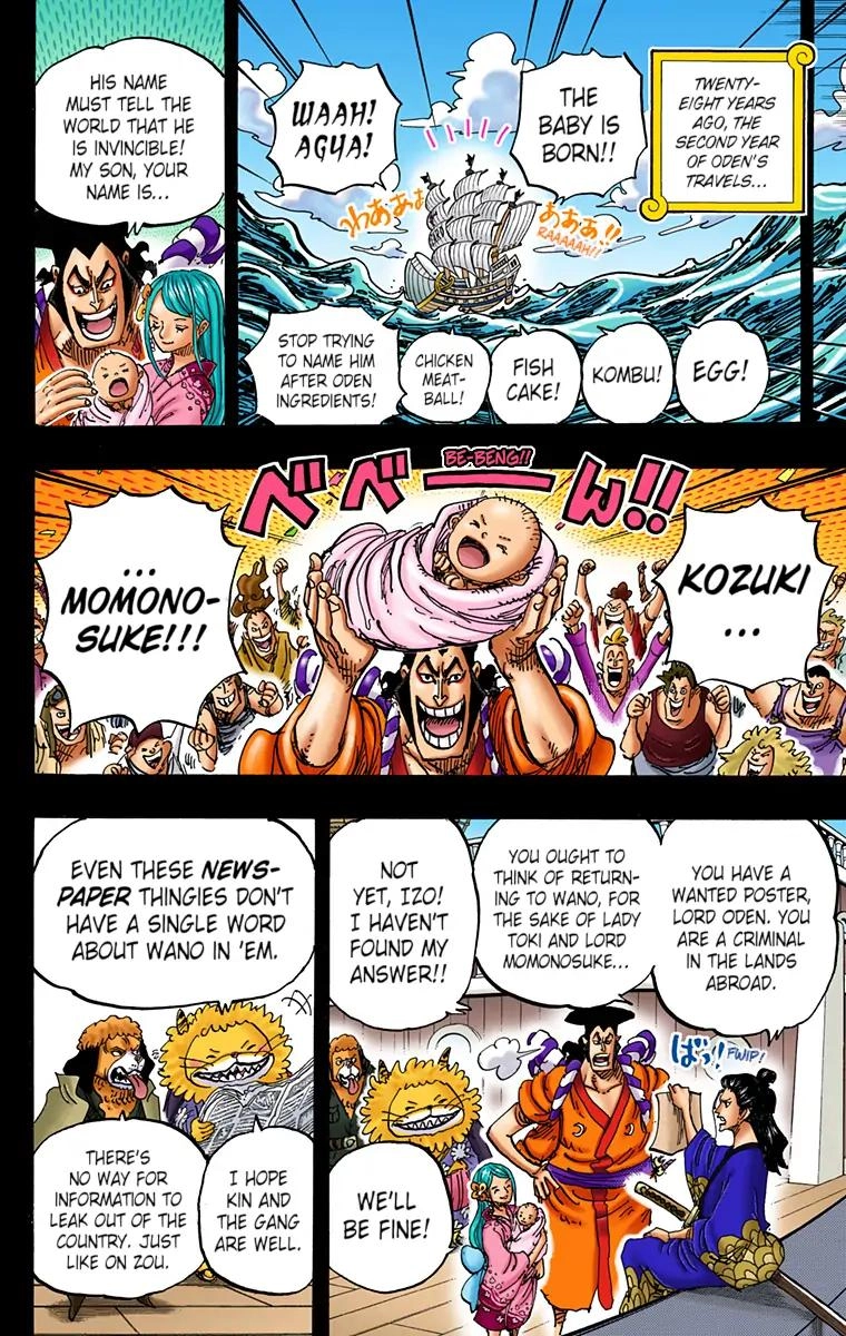 One Piece (Official Colored) Chapter 965 page 10 - 