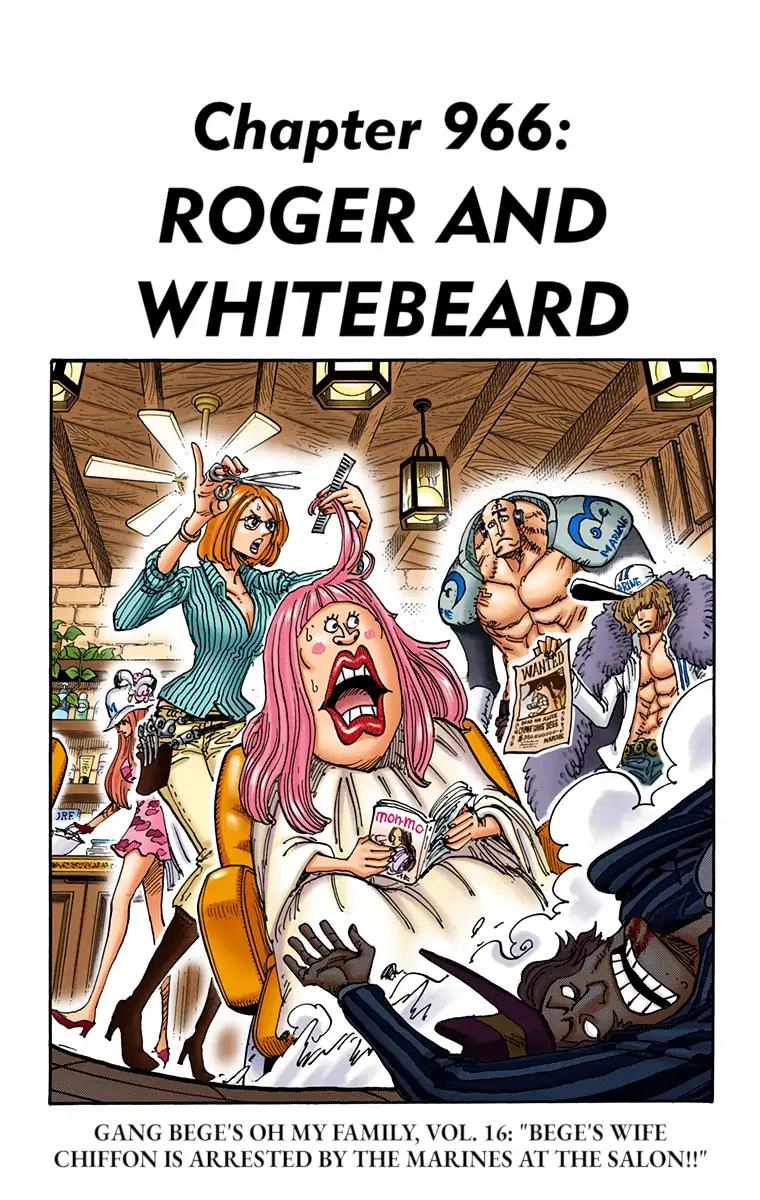 One Piece (Official Colored) Chapter 966 page 1 - 