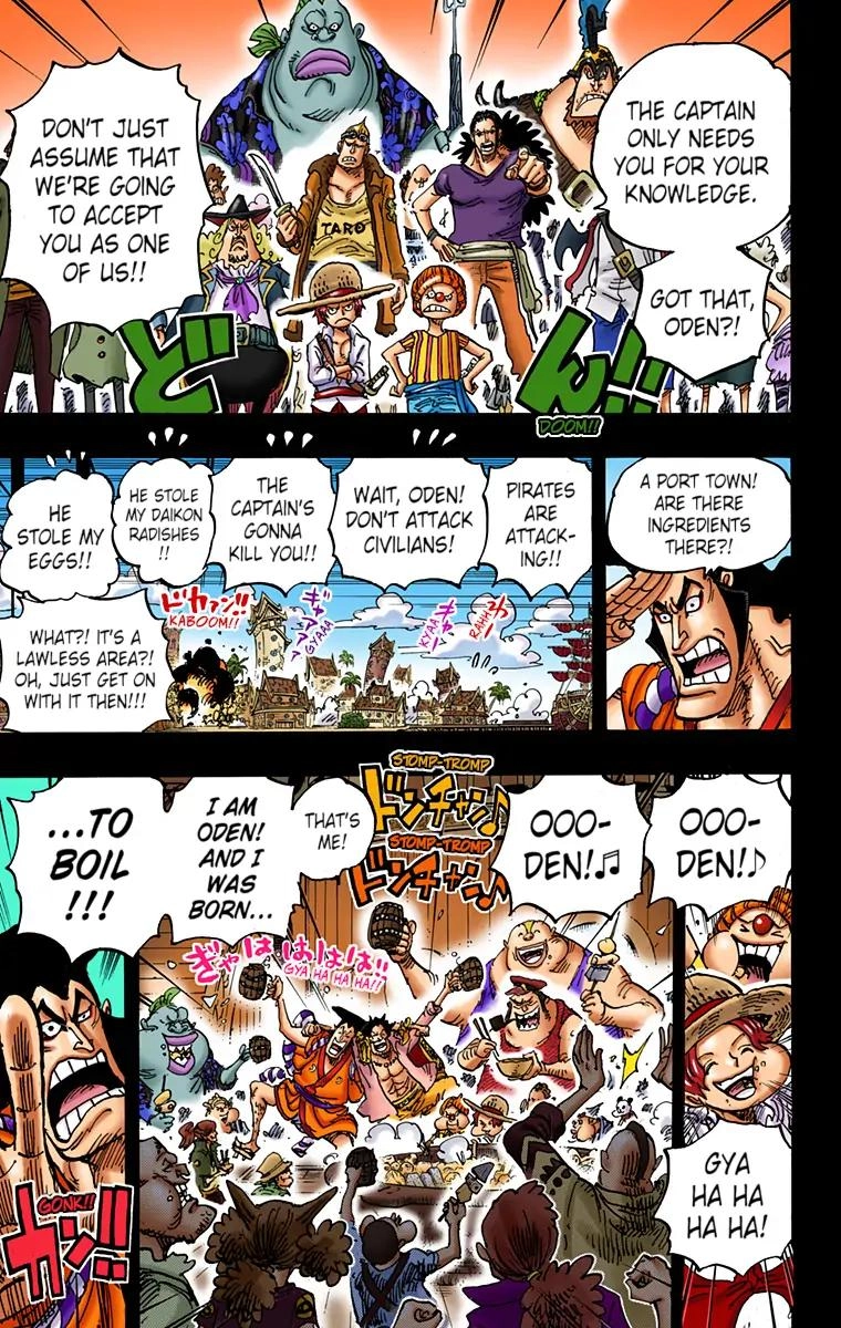 One Piece (Official Colored) Chapter 966 page 14 - 