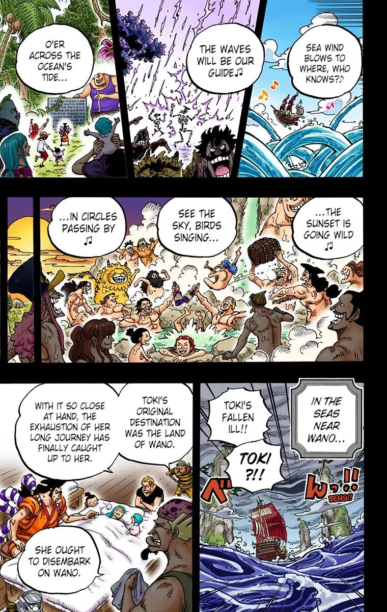 One Piece (Official Colored) Chapter 967 page 11 - 