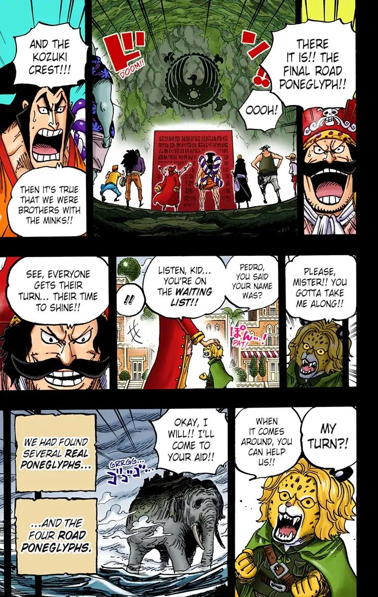 One Piece (Official Colored) Chapter 967 page 15 - 
