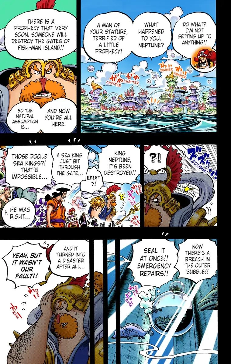 One Piece (Official Colored) Chapter 967 page 7 - 