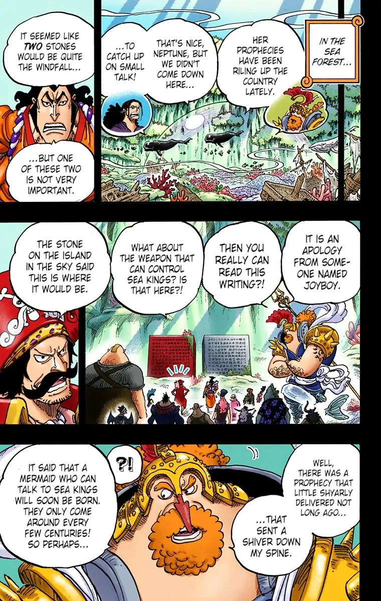 One Piece (Official Colored) Chapter 967 page 9 - 