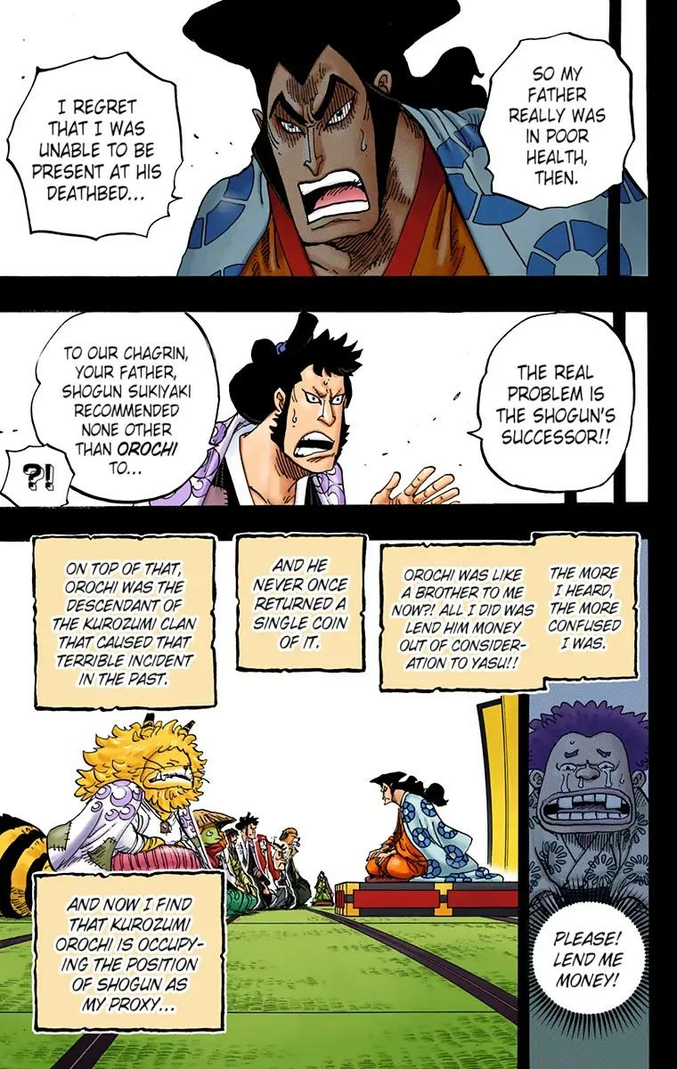 One Piece (Official Colored) Chapter 968 page 11 - 