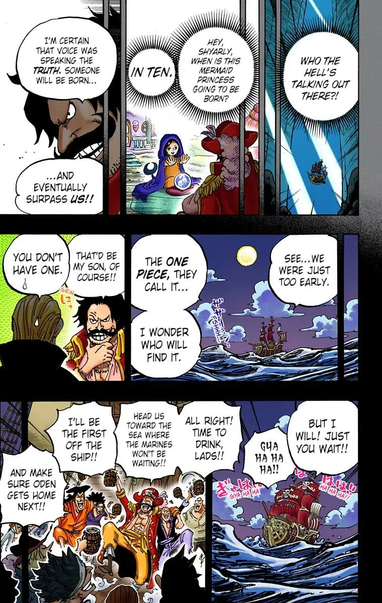 One Piece (Official Colored) Chapter 968 page 5 - 