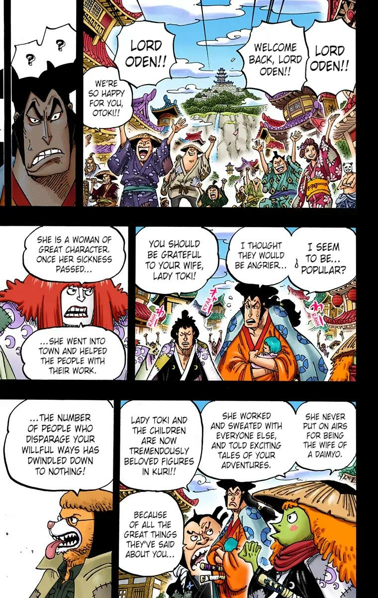One Piece (Official Colored) Chapter 968 page 9 - 