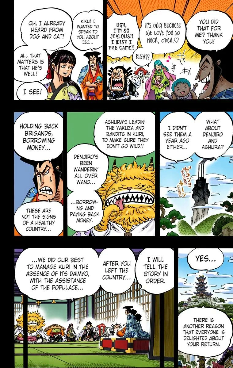 One Piece (Official Colored) Chapter 968 page 10 - 