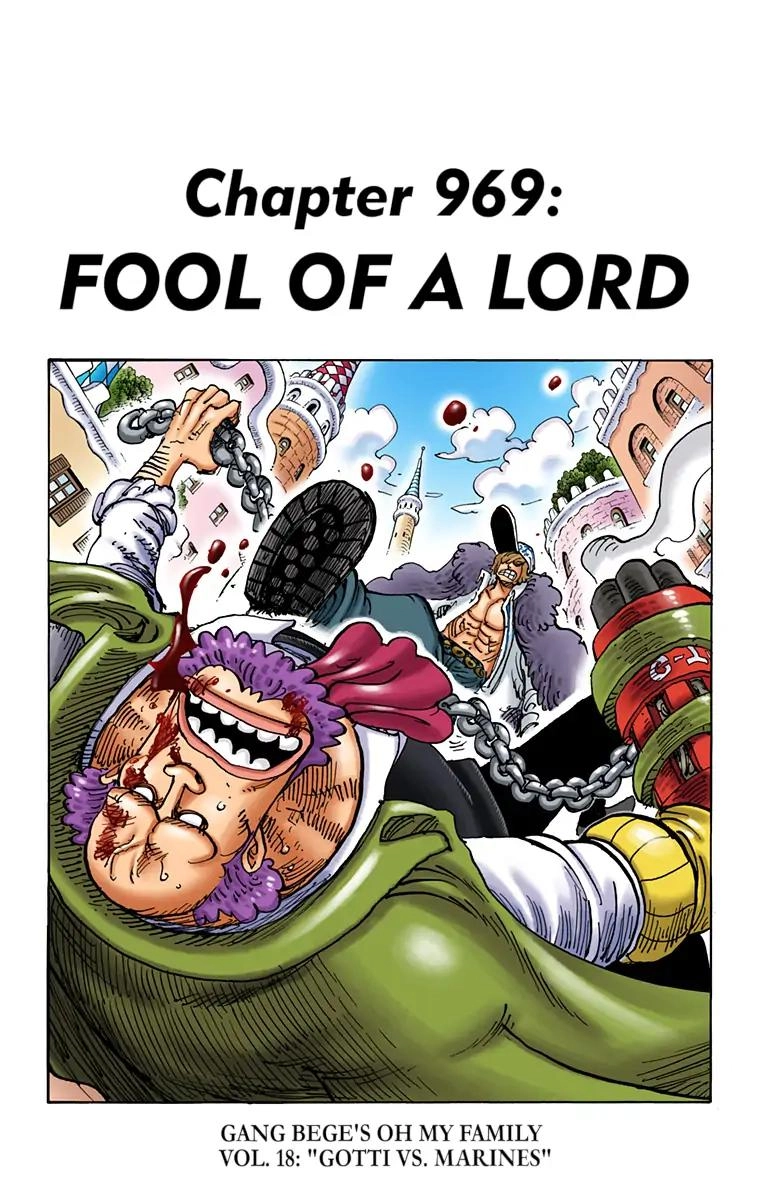 One Piece (Official Colored) Chapter 969 page 1 - 