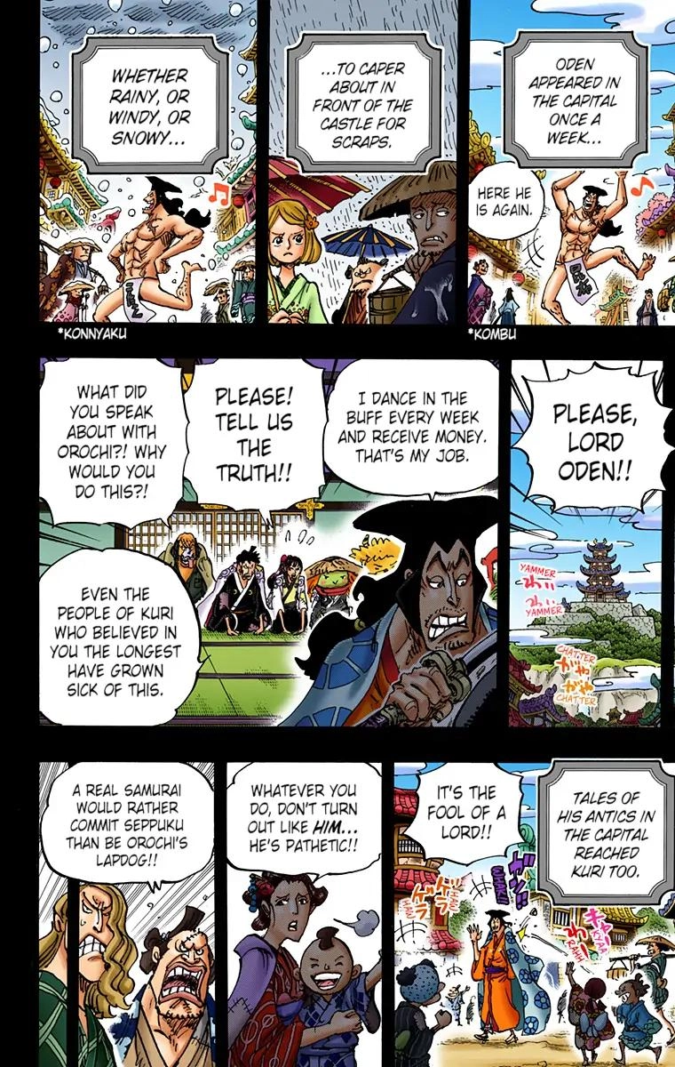 One Piece (Official Colored) Chapter 969 page 9 - 