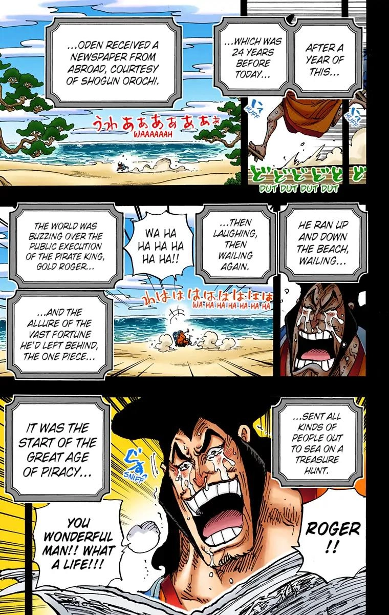 One Piece (Official Colored) Chapter 969 page 10 - 