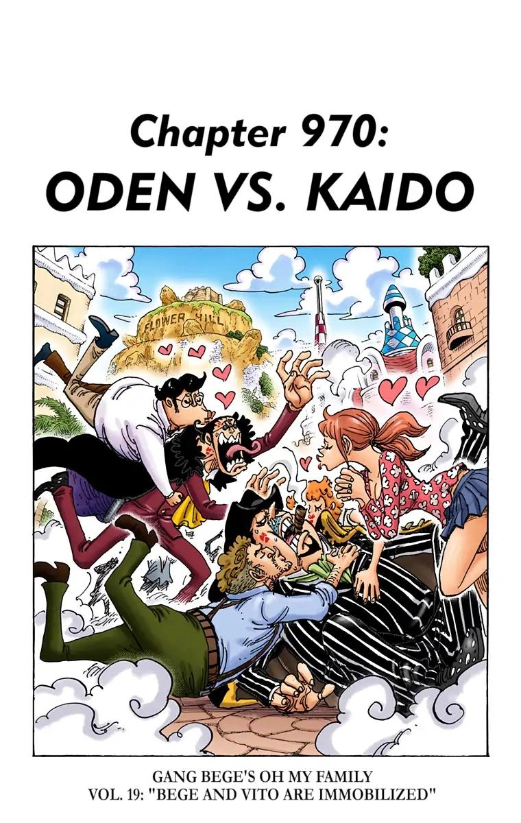 One Piece (Official Colored) Chapter 970 page 1 - 