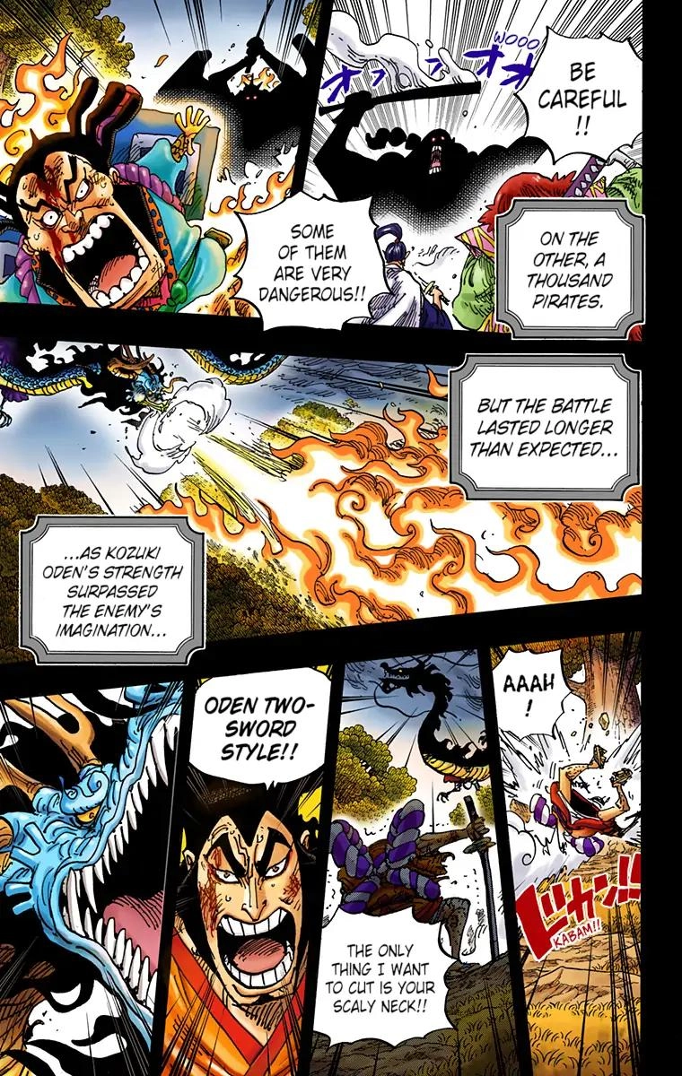 One Piece (Official Colored) Chapter 970 page 11 - 