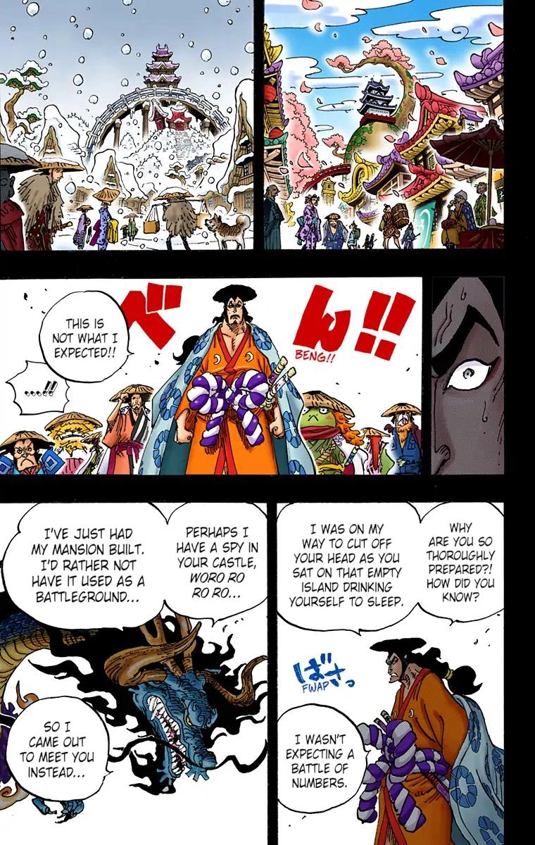 One Piece (Official Colored) Chapter 970 page 3 - 