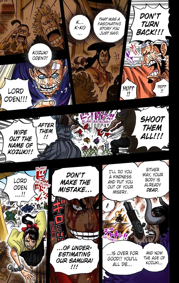 One Piece (Official Colored) Chapter 972 page 13 - 