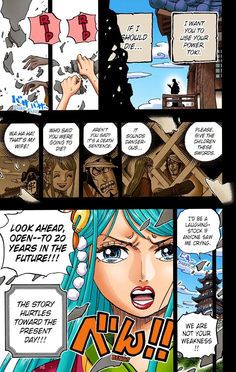 One Piece (Official Colored) Chapter 972 page 19 - 
