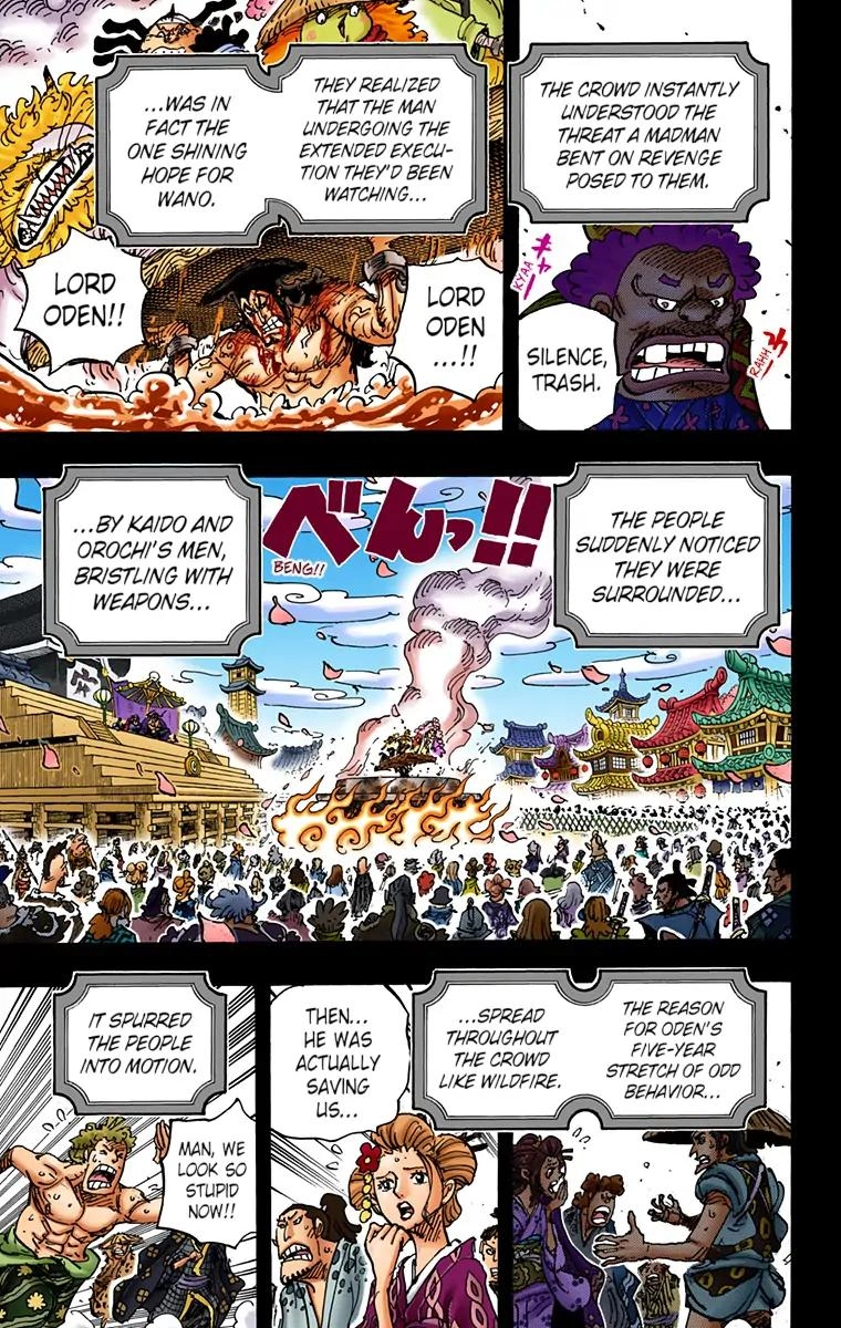 One Piece (Official Colored) Chapter 972 page 5 - 