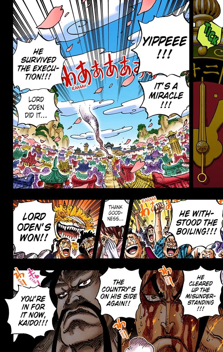 One Piece (Official Colored) Chapter 972 page 10 - 