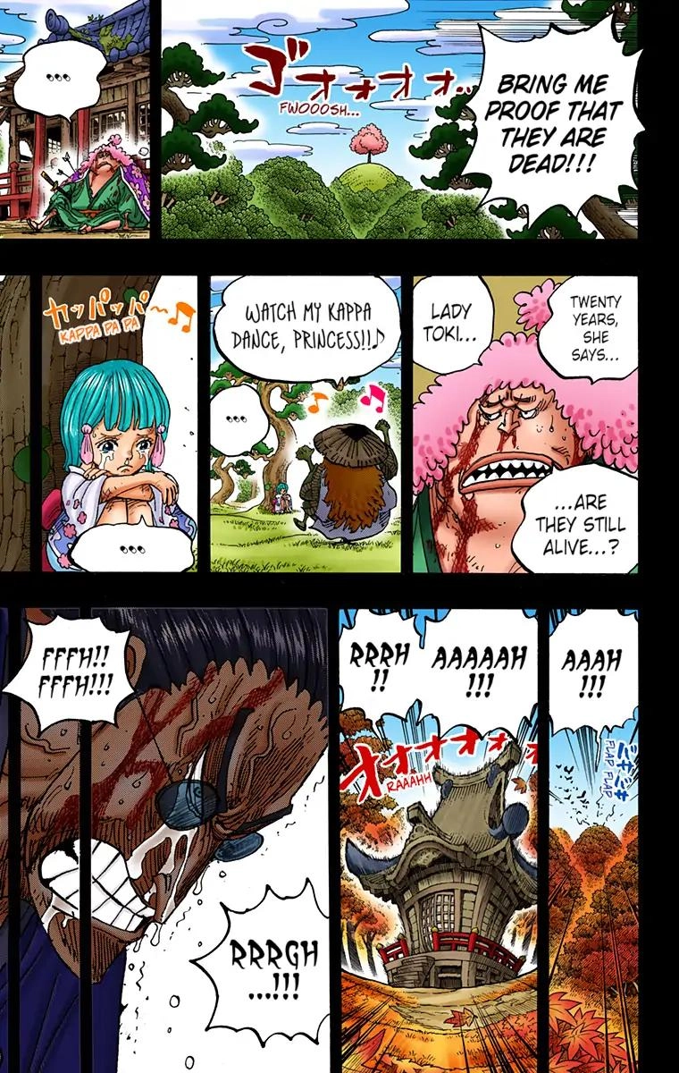 One Piece (Official Colored) Chapter 973 page 13 - 