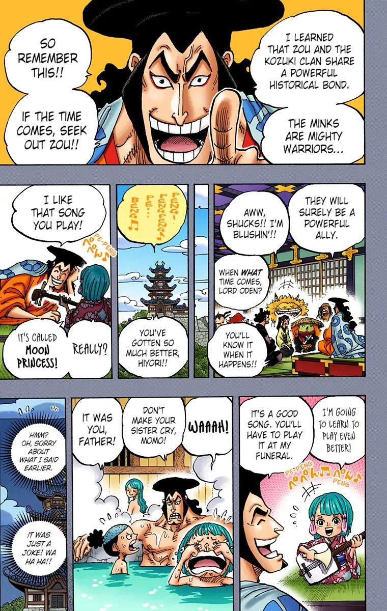 One Piece (Official Colored) Chapter 973 page 3 - 