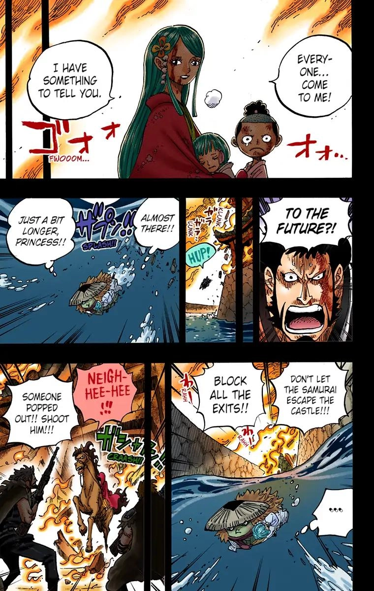 One Piece (Official Colored) Chapter 973 page 9 - 