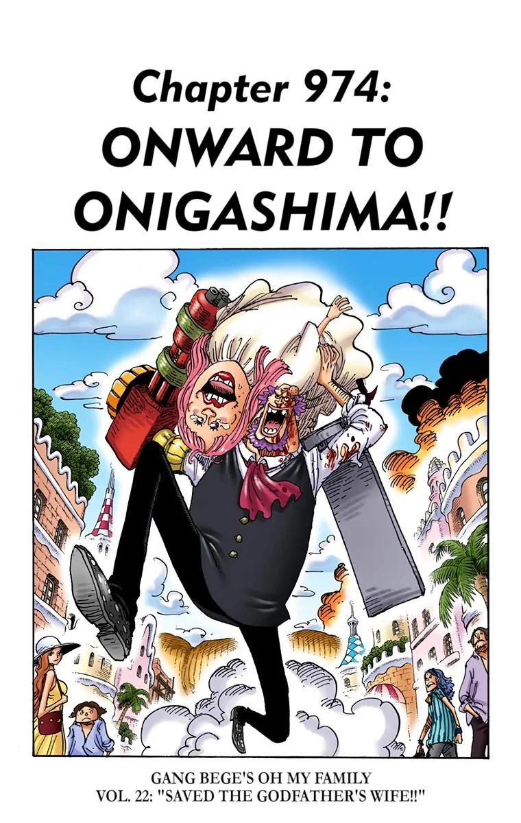 One Piece (Official Colored) Chapter 974 page 1 - 