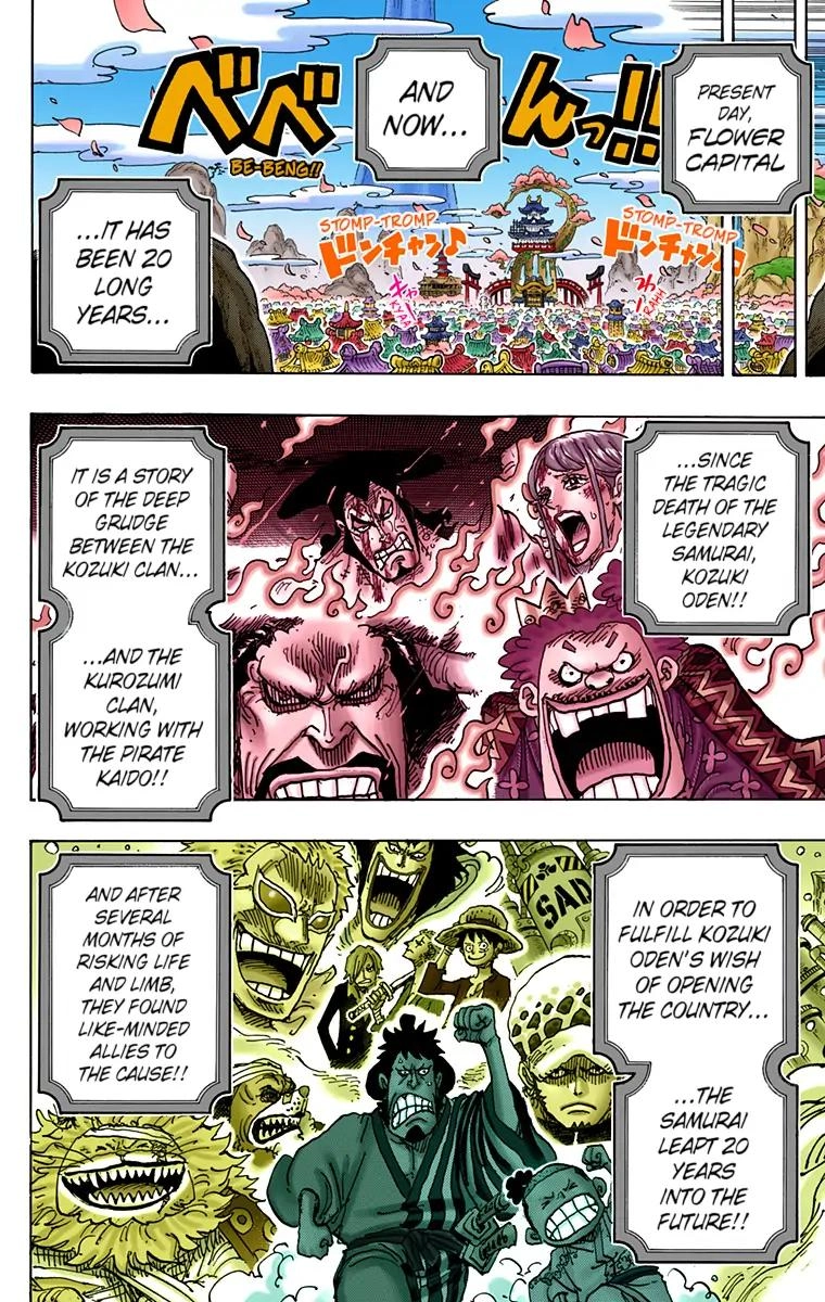 One Piece (Official Colored) Chapter 974 page 6 - 